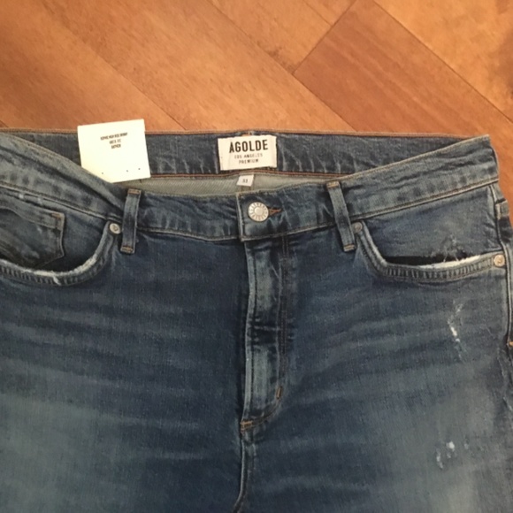 AEGOLDE Sophie High Rise Skinny Jeans - Picture 2 of 3